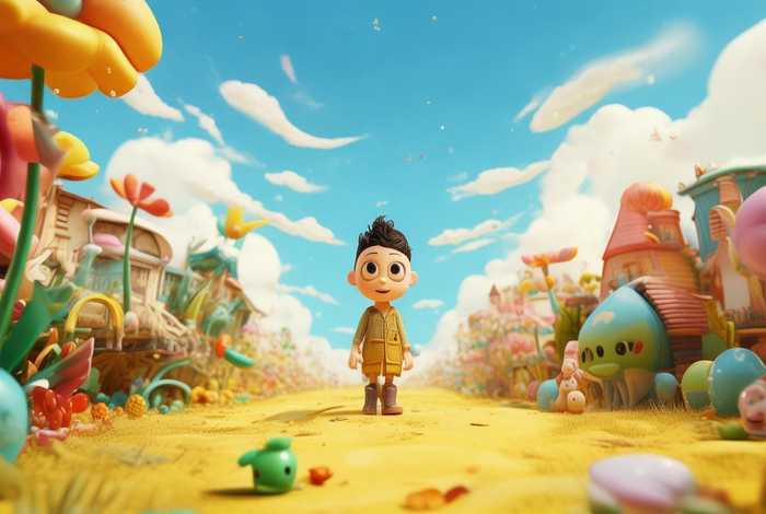 儿童故事小人国历险记，小人国历险记儿童画