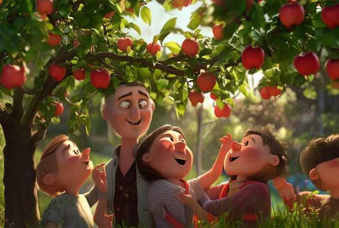 儿童故事爷爷的苹果树;爷爷的苹果树故事绘本 儿童故事爷爷的苹果树;爷爷的苹果树故事绘本