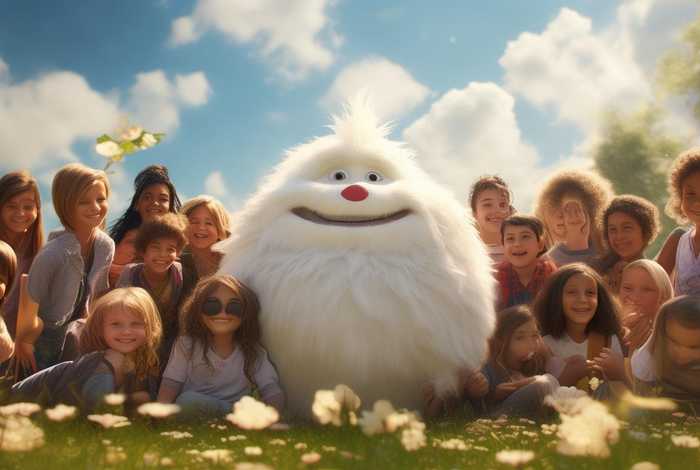 儿童故事白色朋友，白白的朋友故事