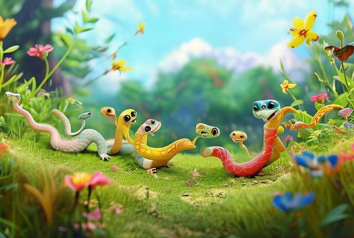 儿童蛇故事大全 - 蛇的幼儿故事大全