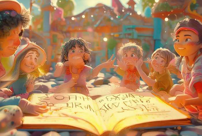 儿童编故事万能模板，幼儿编故事