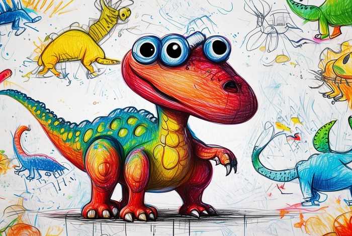 儿童简笔画恐龙；儿童简笔画大全恐龙步骤