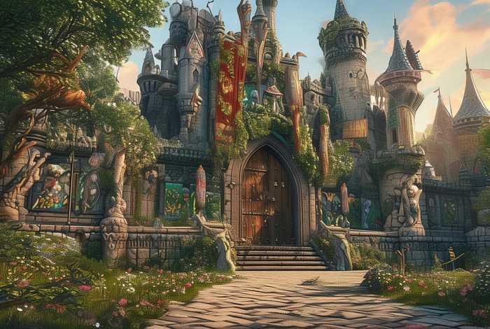 儿童故事巨人的城堡 - 巨人的城堡的故事 儿童故事巨人的城堡 - 巨人的城堡的故事