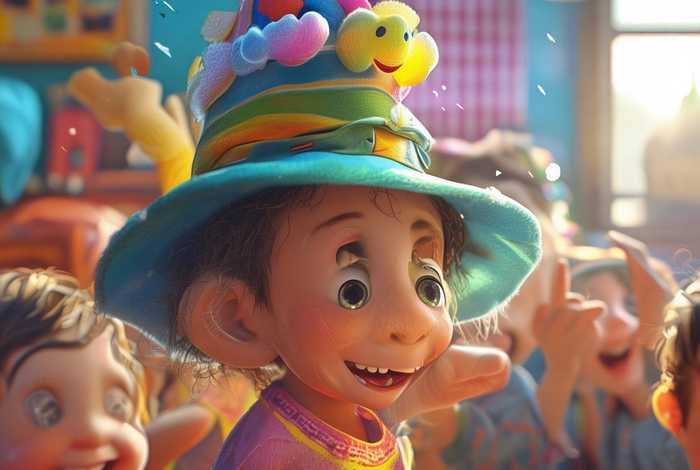 儿童故事会飞的帽子；会飞的帽子幼儿园看图说故事