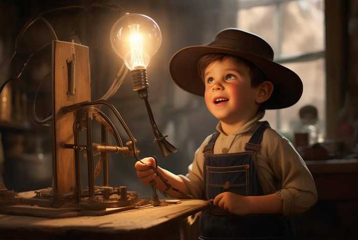 儿童版爱迪生发明灯泡故事 爱迪生发明灯泡的故事告诉我们什么道理