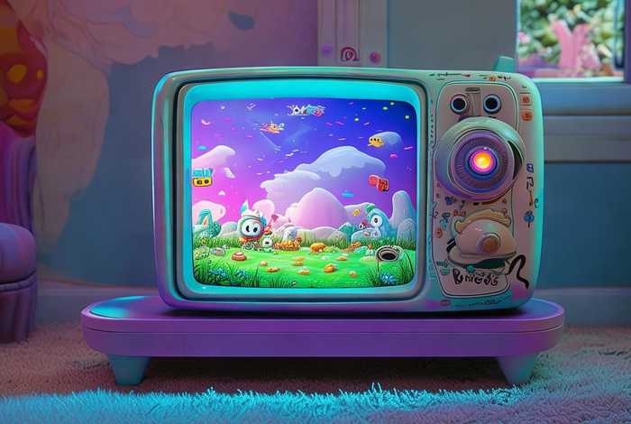 儿童电视机故事图片 - 儿童故事电视机