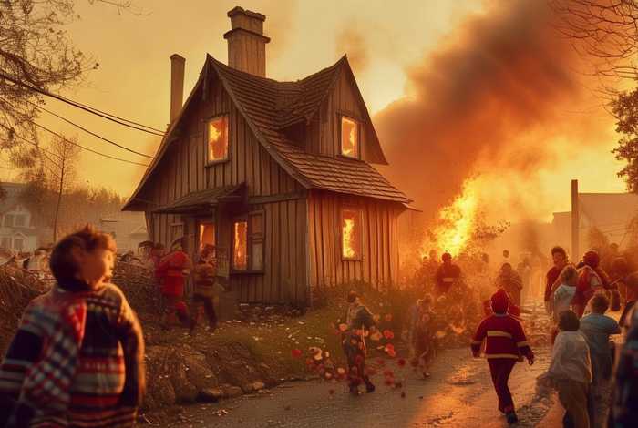 儿童故事《着火了》、着火了儿童故事完整版