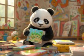 panda bear绘本翻译中文；pander bear绘本翻译