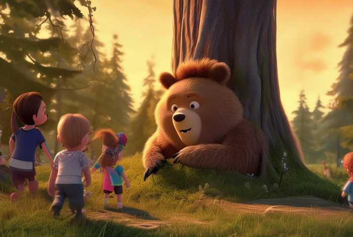 儿童故事大棕熊的秘密；大棕熊的秘密故事内容