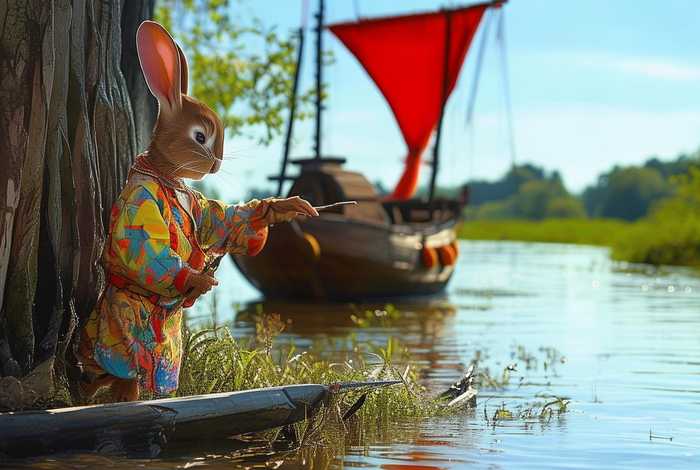 《刻舟求剑》的故事儿童版（兔小贝故事《刻舟求剑》）