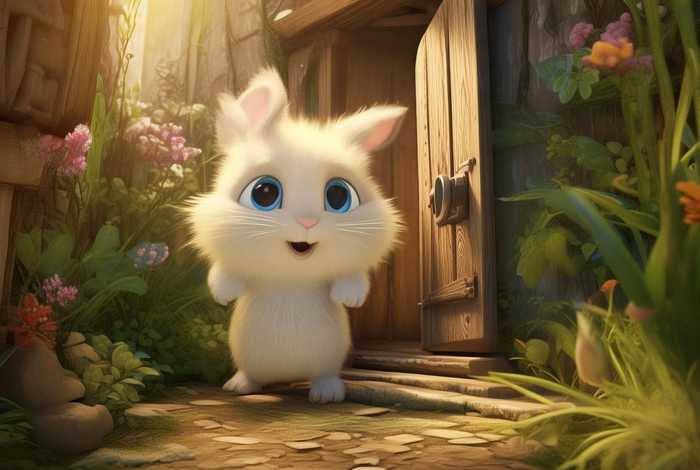 儿童故事小白兔乖乖把门开开 小白兔乖乖把门儿开开儿歌