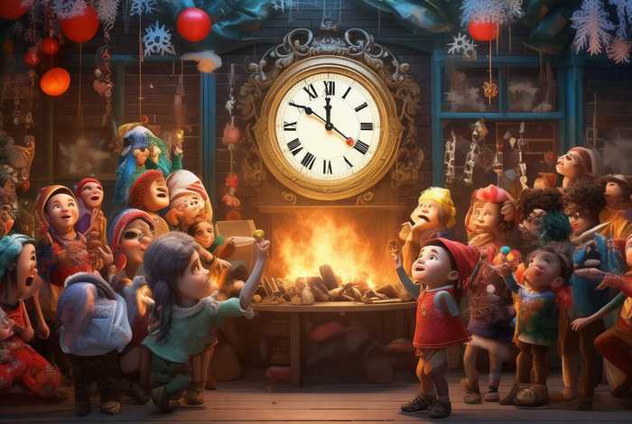 儿童新年故事，幼儿故事关于新年