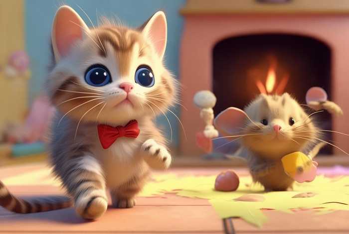 儿童猫和老鼠的故事；幼儿猫和老鼠的故事书