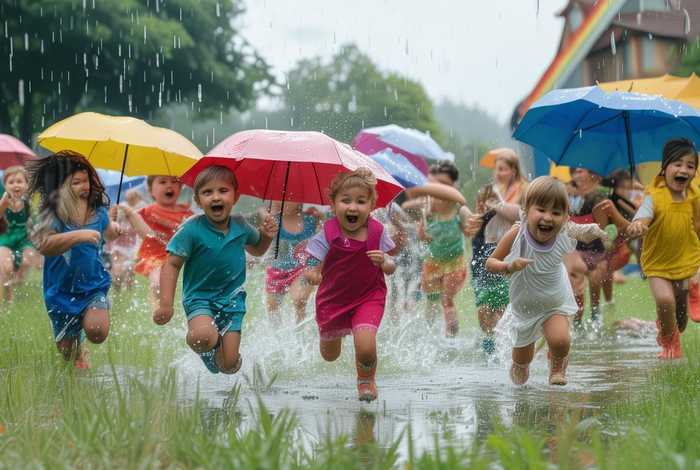 儿童故事下雨了好着急、下雨了幼儿故事视频