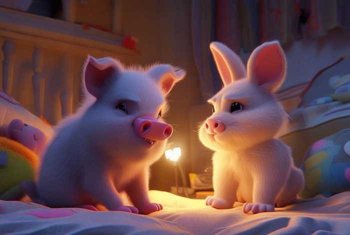 儿童睡前故事爱生气的小猪 睡前故事爱生气的小兔 儿童睡前故事爱生气的小猪 睡前故事爱生气的小兔