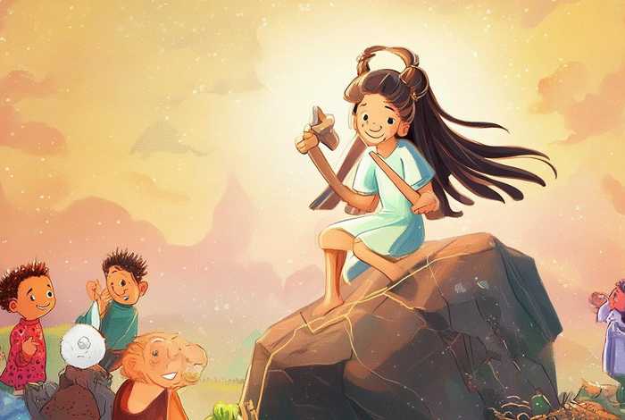 儿童女娲补天的神话故事；女娲补天的神话故事幼儿版