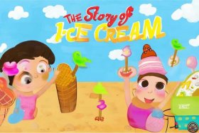 《冰淇淋的故事》儿童版，有关冰淇淋的绘本故事