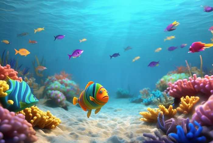 儿童故事找小鱼，小鱼找伙伴的故事