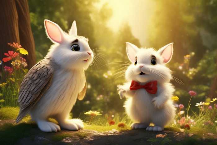 儿童经典故事聪明的小白兔 幼儿故事聪明的小白兔