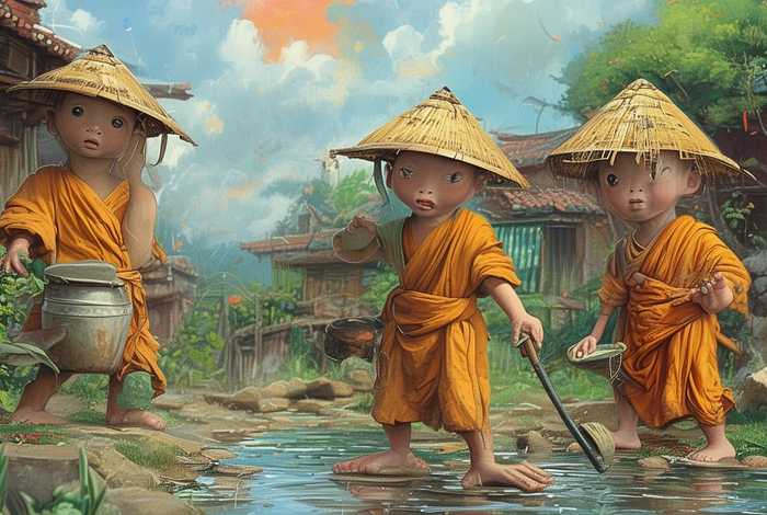 儿童故事三个和尚 - 幼儿故事三个和尚文字