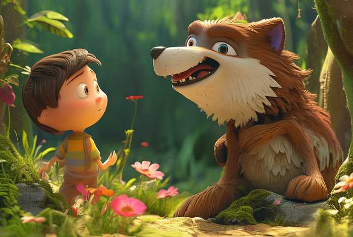 儿童故事讲狼的故事、狼的故事幼儿