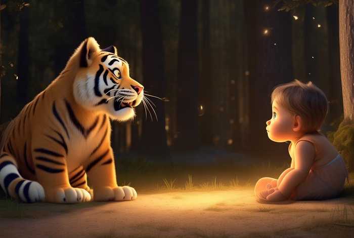 4一5岁睡前故事 老虎的故事（2一5岁睡前小故事老虎）