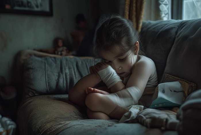 儿童家暴真实故事 - 儿童家暴后伤的图片 儿童家暴真实故事 - 儿童家暴后伤的图片