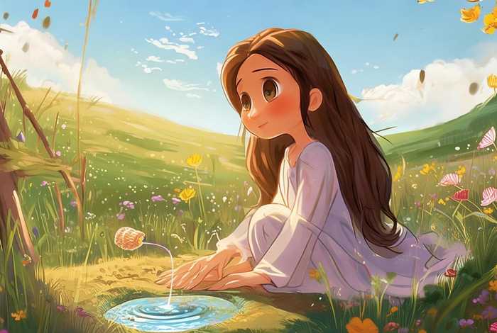 儿童故事田螺姑娘 - 幼儿故事田螺姑娘