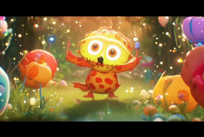 儿童故事怪物咕噜 咕噜咕噜怪物故事