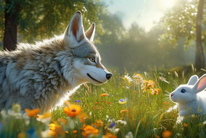 儿童故事灰狼和小兔;灰狼和小白兔故事 儿童故事灰狼和小兔;灰狼和小白兔故事