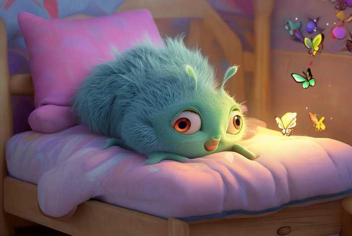 儿童睡前故事毛毛虫，睡前小故事毛毛虫