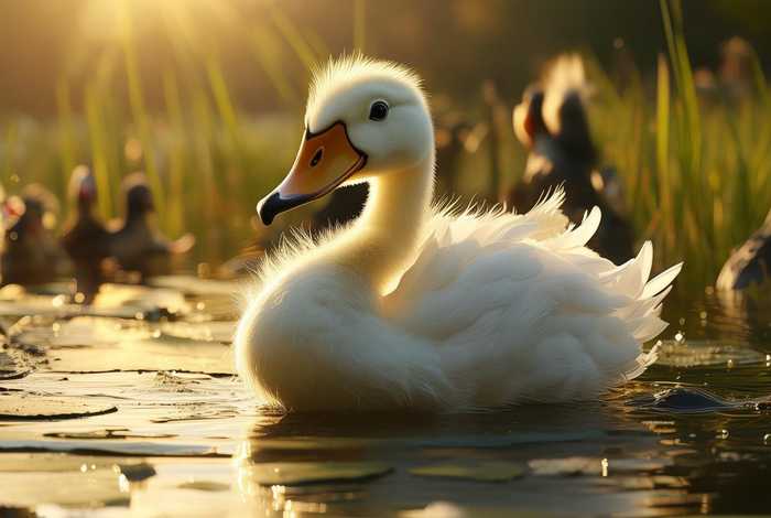 丑小鸭变天鹅的故事，丑小鸭变天鹅的故事说明什么