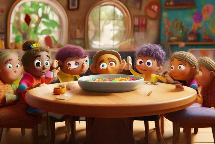 儿童故事吃饭视频 - 小孩吃饭的故事视频