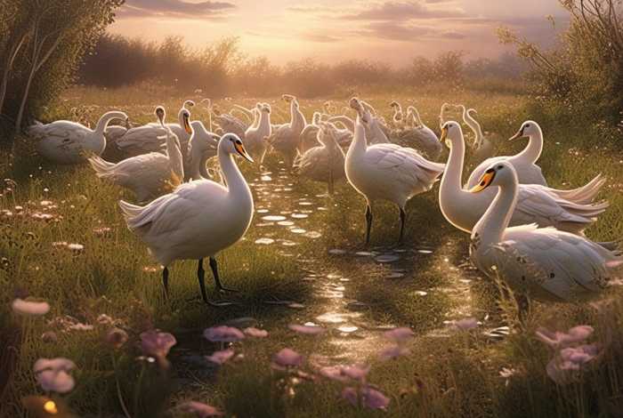 儿童故事野天鹅 野天鹅故事,视频