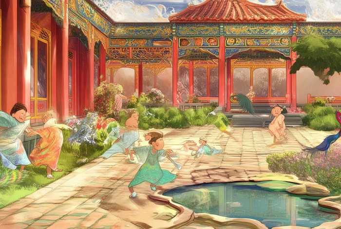 儿童故事童话版红楼梦；播放儿童版的红楼梦