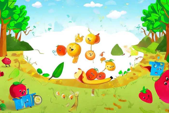 儿童故事水果 - 幼儿水果故事绘本