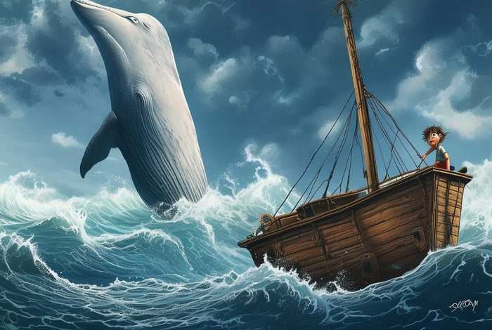 儿童故事白鲸、关于白鲸的故事