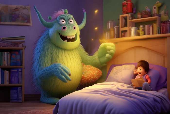 儿童故事大全怪物的故事，怪物的故事睡前故事大全