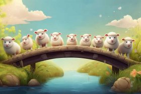 儿童故事在线听mp3小羊过桥、儿童故事3-6岁小羊过桥