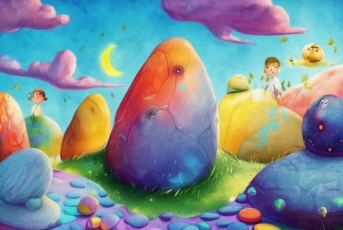 儿童关于石头故事书；关于石头的故事书