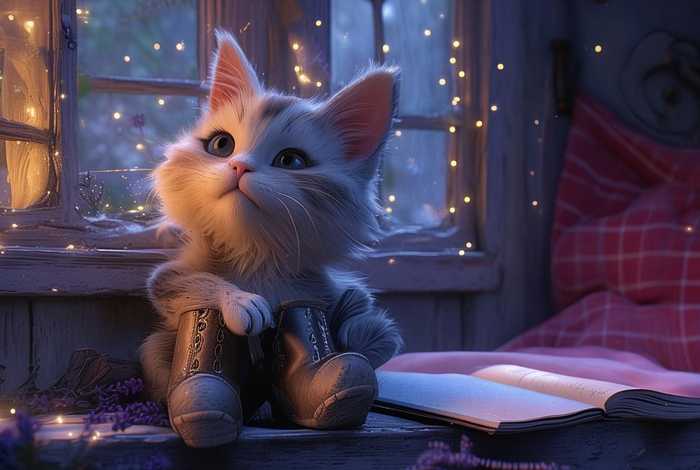 儿童睡前故事穿靴子的猫 - 睡前故事 穿靴子的猫 儿童睡前故事穿靴子的猫 - 睡前故事 穿靴子的猫