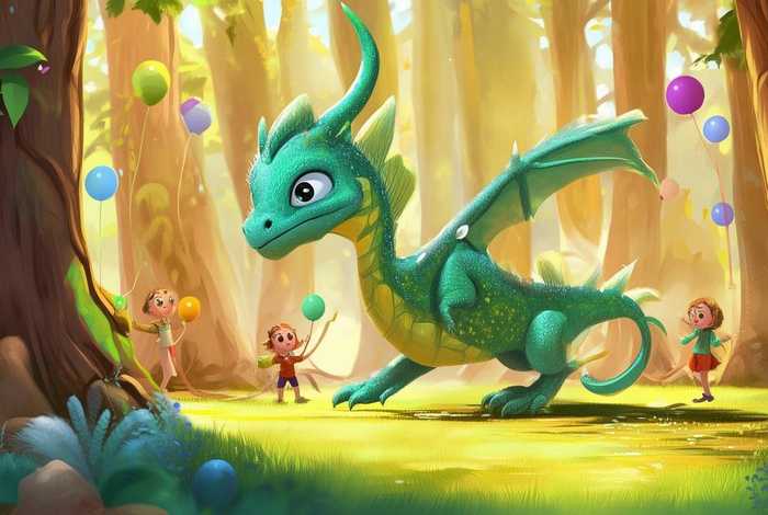 儿童故事 龙、关于龙的幼儿故事 儿童故事 龙、关于龙的幼儿故事