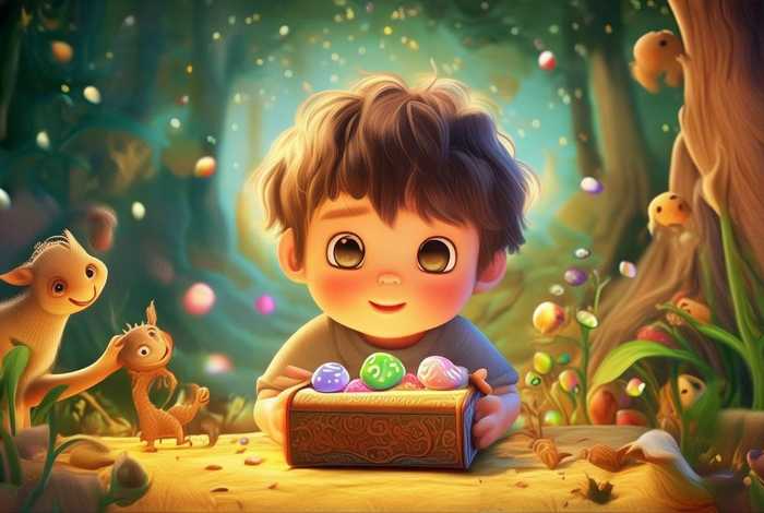 儿童故事七颗糖；七颗糖的故事