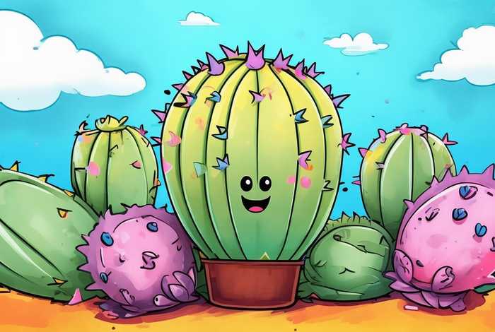 儿童画多肉 儿童画多肉植物简笔画