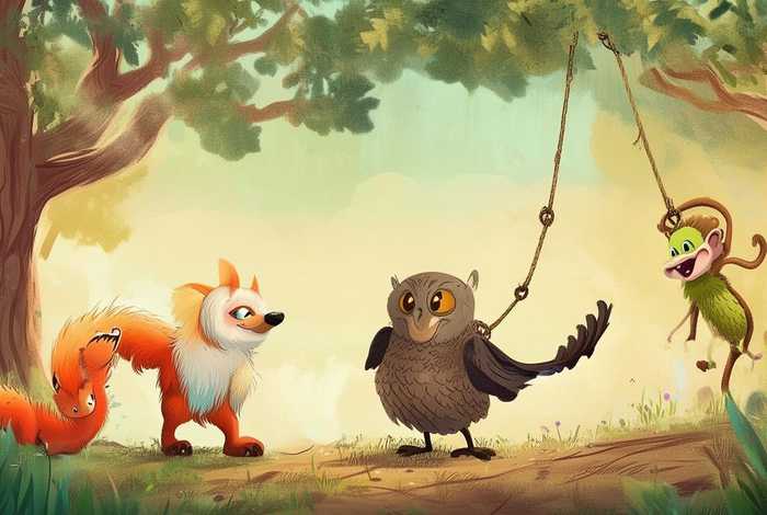 儿童故事3个动物角色 - 多种动物故事分角色 儿童故事3个动物角色 - 多种动物故事分角色