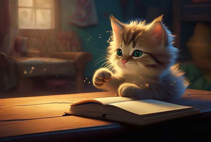 儿童睡前故事小猫吃鱼；睡前故事小猫偷吃鱼