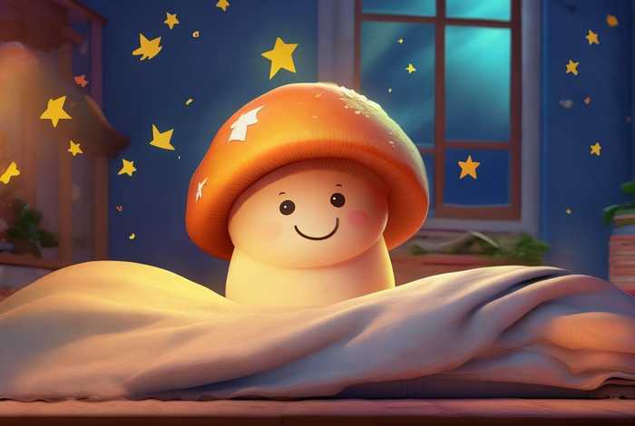 儿童睡前故事3-6岁故事书小蘑菇 蘑菇的睡前故事