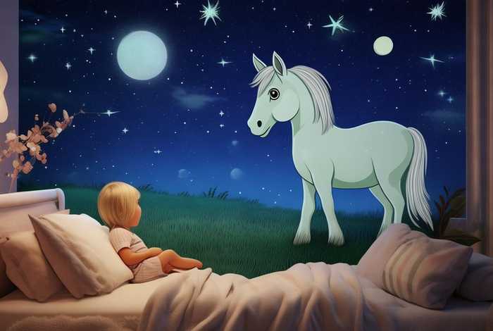 儿童睡前故事马；关于马的睡前故事