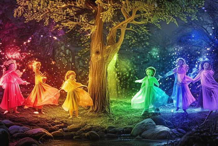 儿童故事七光、儿童七色光之歌