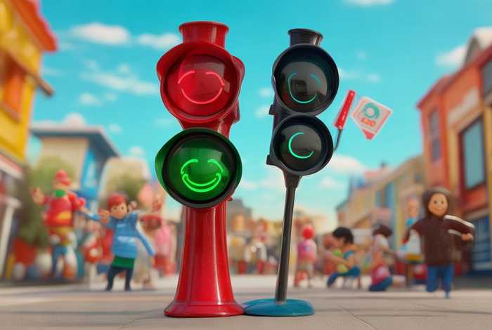 儿童故事红绿灯，幼儿红绿灯绘本故事教案